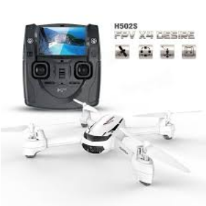 DRONE HUBSAN X4 FPV DESIRE BLANCO TYPO-H502S