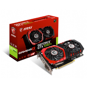 VIDEO GEFORCE GTX 1050TI 4 GB. MSI GAMING X