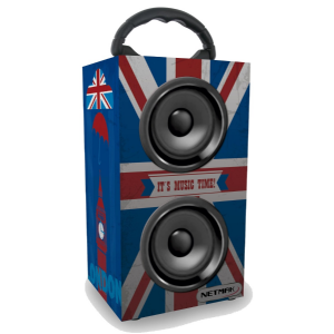 PARLANTE BLUETOOTH NETMAK NM-BRITISH