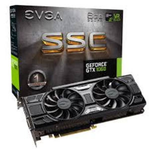 VIDEO GEFORCE GTX1060 6 GB. EVGA SSC