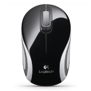 MOUSE INALAMBRICO LOGITECH M187 BLACK STRIPE