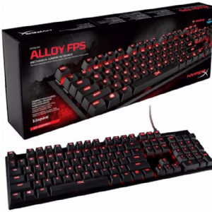 TECLADO HYPERX ALLOY FPS MECANICO CHERRY RED