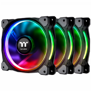 CASE FAN 120MM TT 12 RIING PACK X3 LED RGB