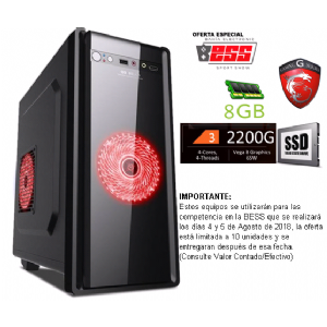 PC BESS RYZEN 3 2200G / 8 GB BAZOOKA
