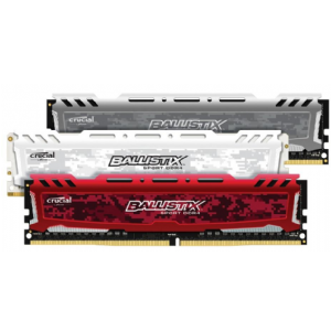 DDR4 8 GB. 2400 MHz CRUCIAL BALLISTIX SPORT