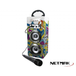 PARLANTE BLUETOOTH NETMAK NM-STREET
