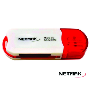 CARD READER MICROSD USB NETMAK NM-T66
