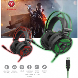 AURICULAR C/MIC KOLKE KGA-252 USB-PS4-XBOX