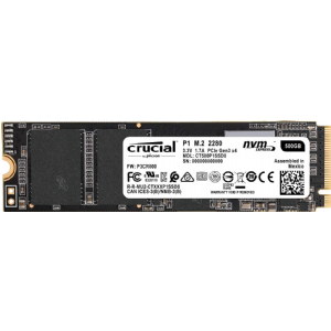SSD 500 GB. M.2. CRUCIAL P1 NVME PCI-E