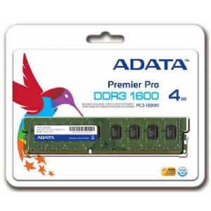 DDR3 4096 Mb. 1600 MHz ADATA
