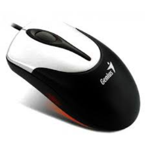 MOUSE MINI GENIUS NS-310 SILVER/BLACK