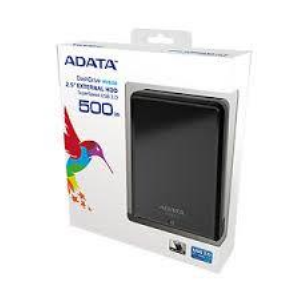 HDD PORTABLE USB 3.0 500 GB. ADATA HV620 