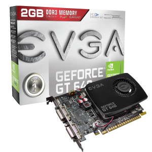 VIDEO GEFORCE 640GT 2GB  GDDR3 EVGA