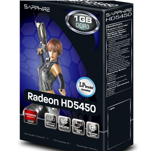 VIDEO ATI HD5450 1 GB. SAPPHIRE