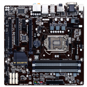 MOTHER GIGABYTE GA-Q87M-D2H S1150
