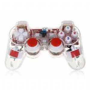 GAMEPAD PS2 FLATBAND LED VERDE
