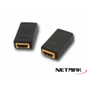 ADAPTADOR HDMI (H) A HDMI (H) P/EXT. NETMAK NM-C38