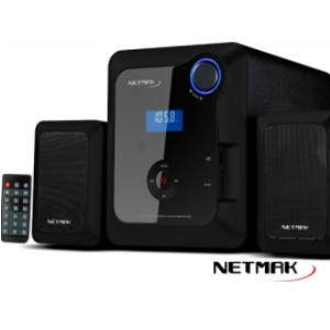 PARLANTES 2.1 C/SD Y USB NETMAK NM-SP328S