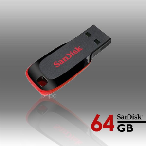 PEN DRIVE 64 GB. SANDISK CRUZER BLADE
