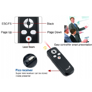 PRESENTADOR GENIUS MEDIA POINTER 100