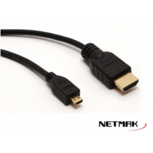 CABLE HDMI a MICROHDMI NETMAK NM-C72