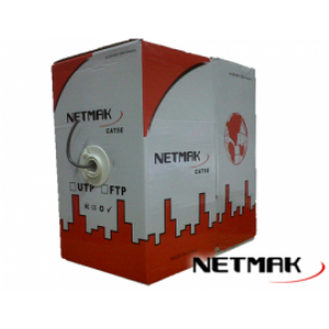 CABLE UTP CAT 5e 305M NETMAK