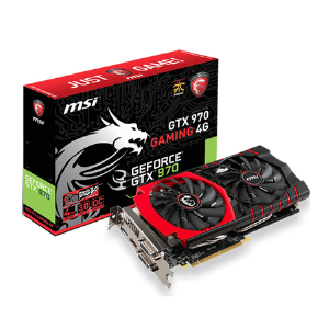 VIDEO GEFORCE GTX970 4GB. DDR5 MSI GAMING 4G V316-006