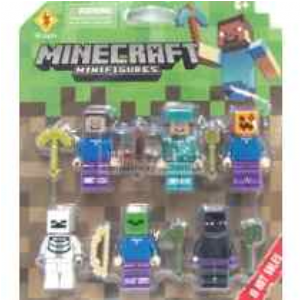 MUÑECOS MINECRAFT BLISTER