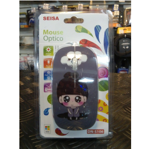 MOUSE OPTICO USB SEISA DN-S106