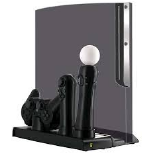 BASE Y CARGADOR DE JOYSTICKS PS3