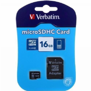 MEMORIA MICRO-SD 16 GB. CLASS 10 VERBATIM