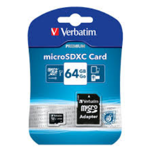 MEMORIA MICRO-SD 64 GB. CLASS 10 VERBATIM