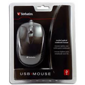 MOUSE OPTICO VERBATIM USB 98106