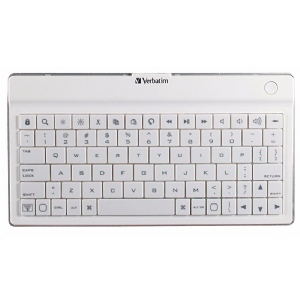 TECLADO BLUETOOTH VERBATIM 97753 BLANCO