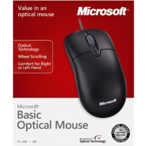 MOUSE OPTICO MICROSOFT BASIC